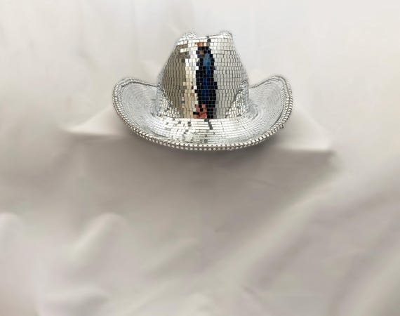 Harry Styles Disco Cowgirl Hat Mirror Tile Cowboy Hat  display picture 2