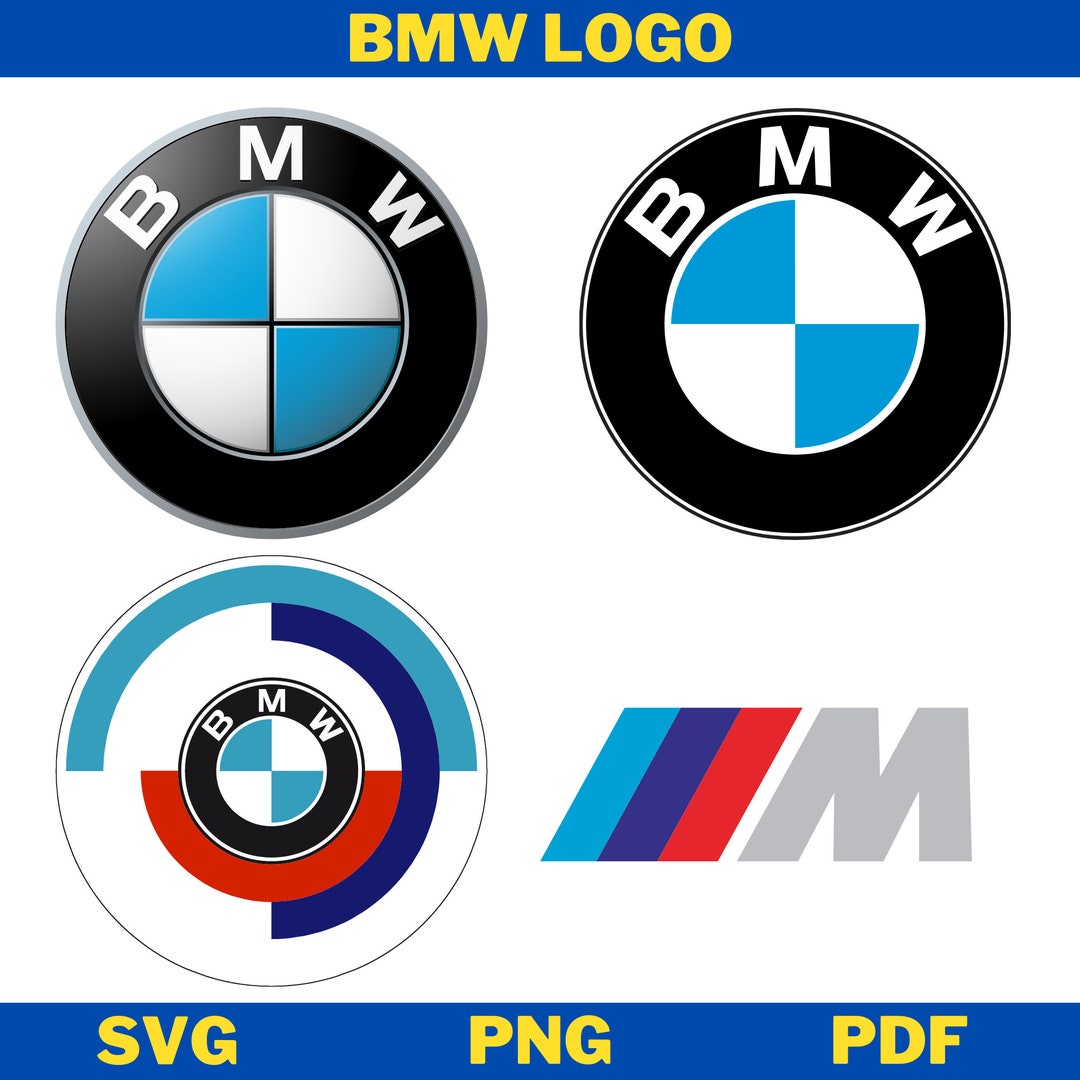 Bmw car logo bmw svg png pdf svg forcricut cut file car etsy