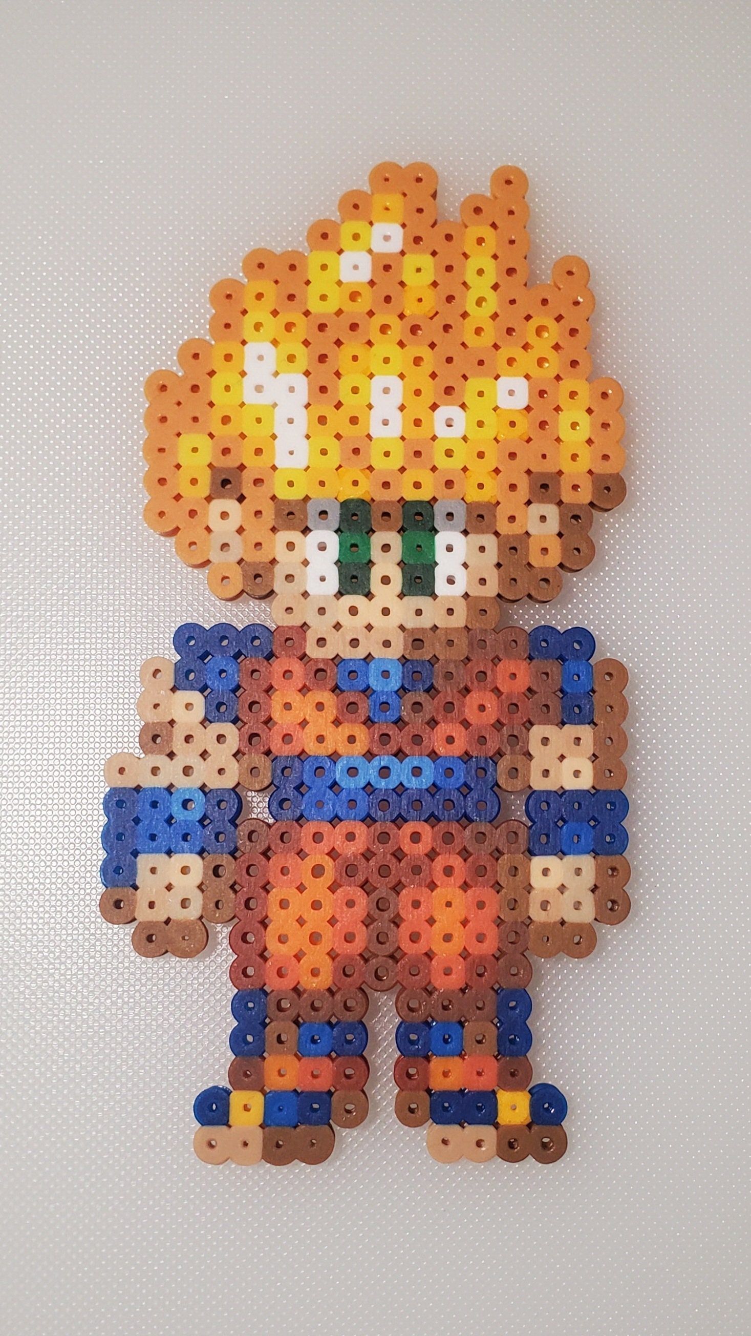 Kit Perles à Repasser Pixel Art Dragon Ball Cooler - Neuf, Fabriqué En France