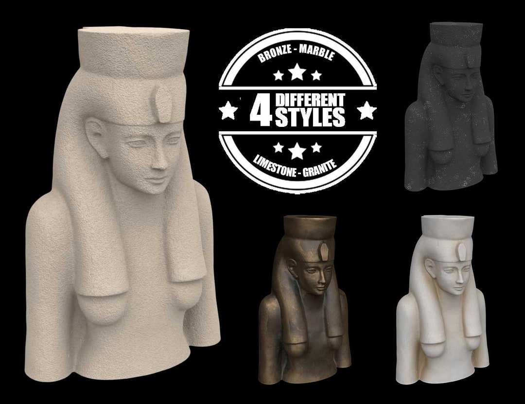 Goddess Hathor Statue Hathor Sculpture Egyptian God Art - Etsy