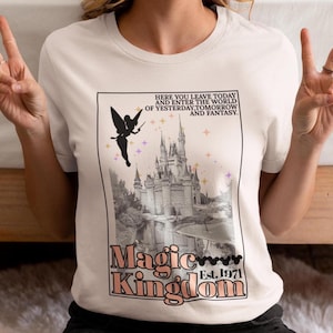 Magic Kingdom T-Shirt - Disney Tee - Cinderella Castle Shirt - Bella + Canvas Shirt