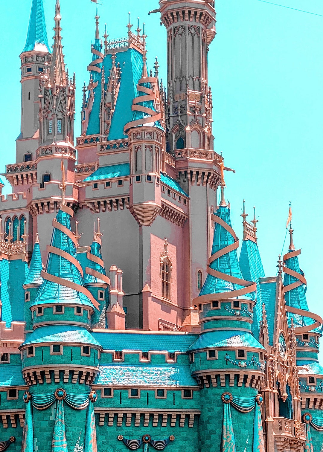 Cinderella's Castle Print - Etsy