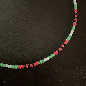 Harry Styles “Watermelon Sugar” theme Beaded Necklace