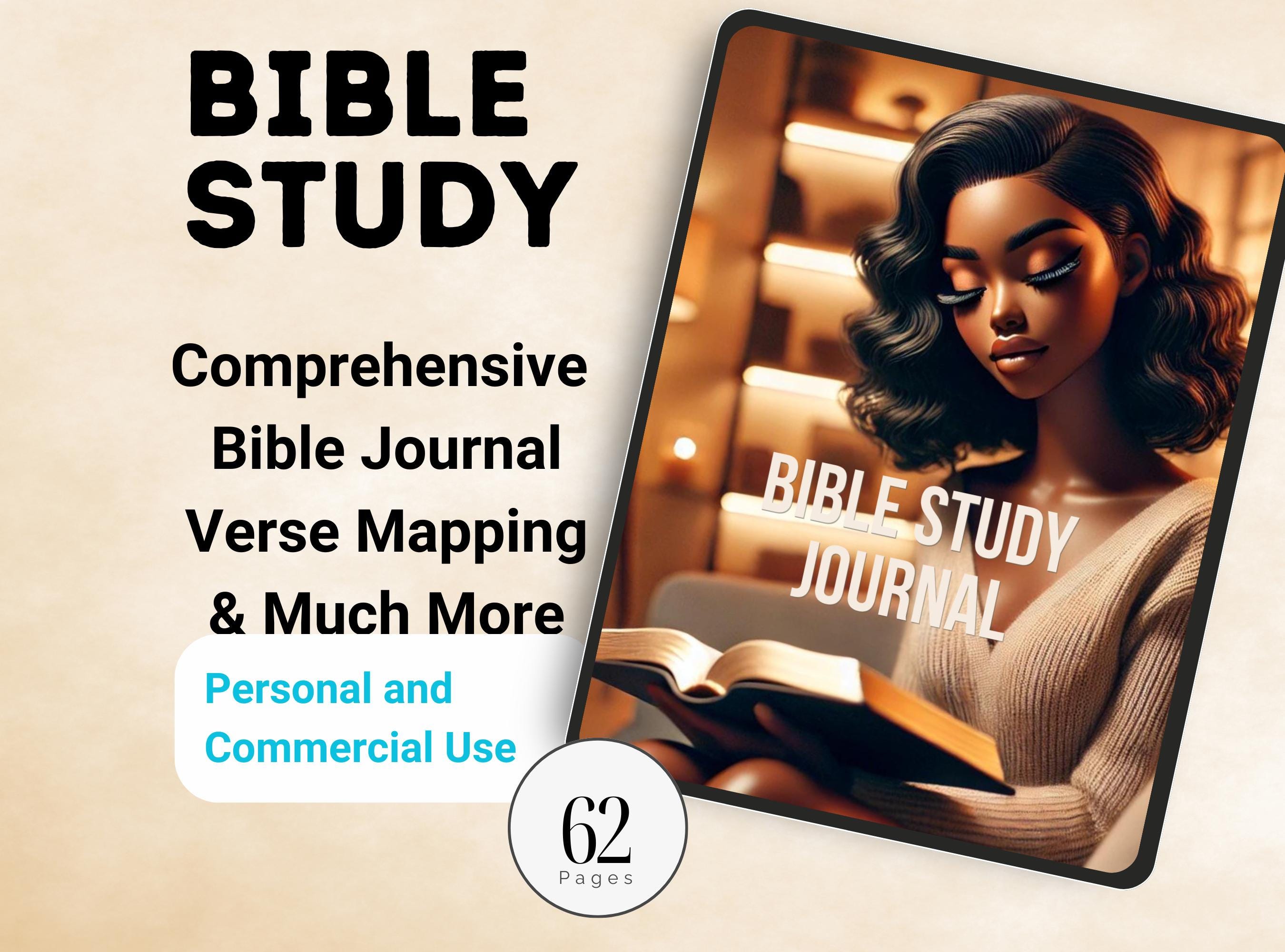Verse Mapping | Guided Christian Devotional Journal | Sermon Notes, Bible Study | Christian Devotional, Guided Journal | PLR, Resell Rights