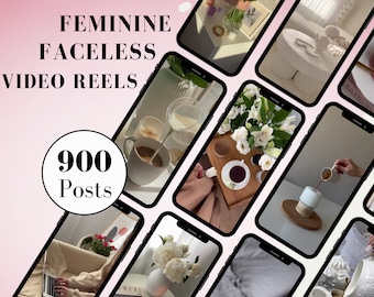 Faceless Reels Master Resell Rights, Done For You Luxury Aesthetic Videos For Faceless Marketing, Be your own Social Media Manager, PLR
