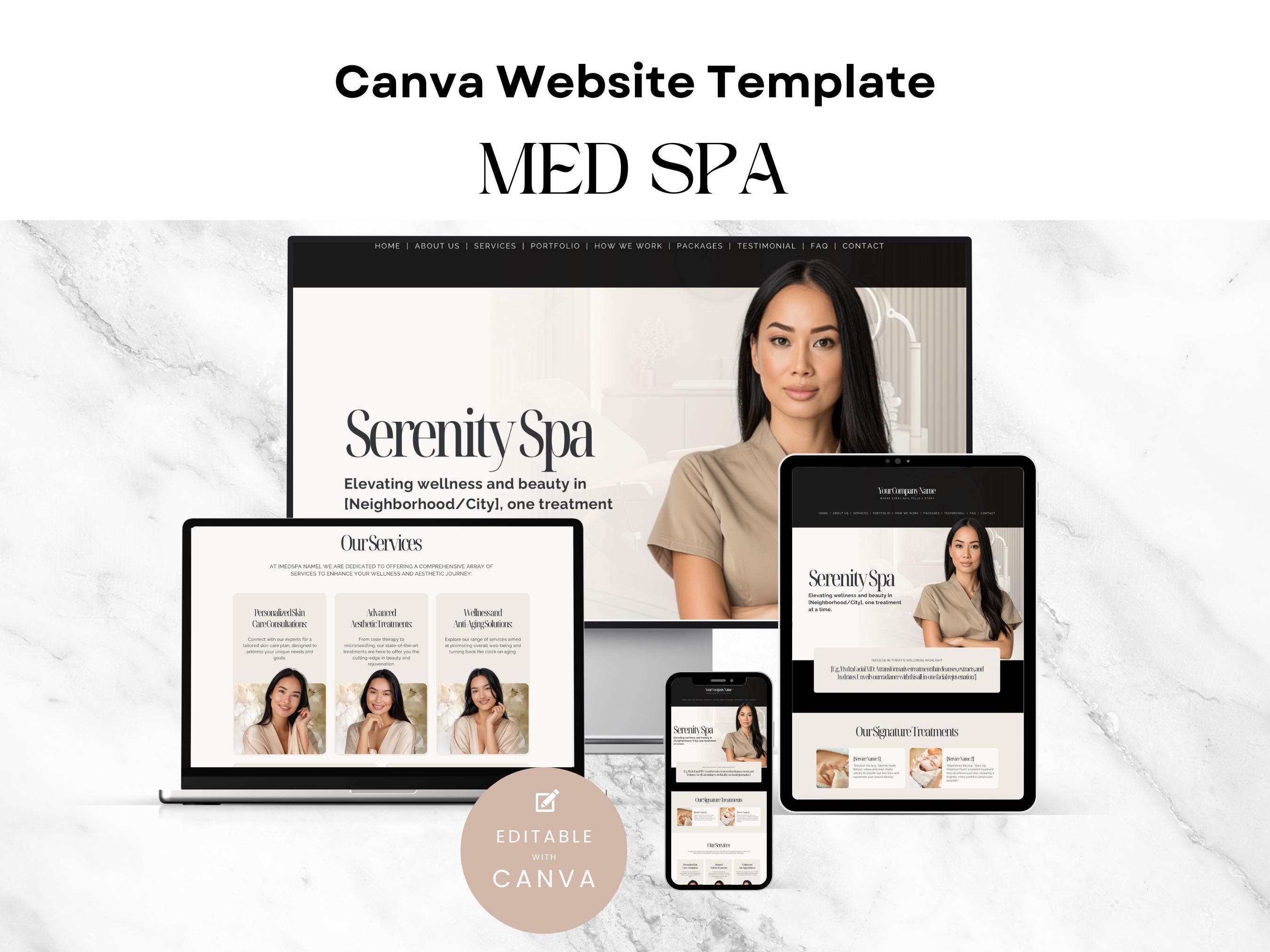 Bagaimana membina landing page khusus untuk setiap perkhidmatan estetik?
