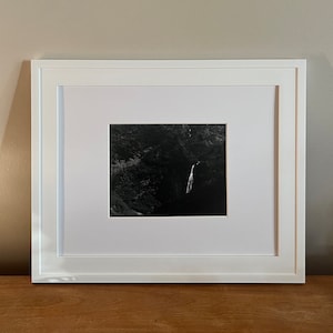 Waterfall 5 Silver Gelatin Print - Black and White Photography