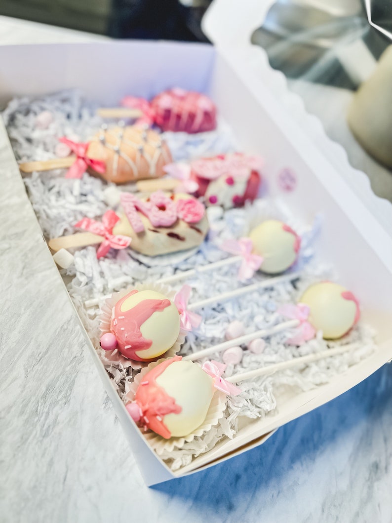 Cakesicles Cakepops Birthday Thank You Engagement Etsy UK