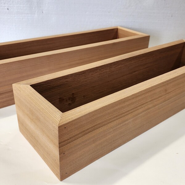 Cedar Box Shelf Etsy