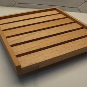 Spanish Cedar humidor tray for KingChii, NeedOne, and VivoHome humidors. Aftermarket cigar tray. Custom Sizes available. 6 11/16x6 15/16x.75