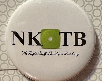 New Kids on the Block Colored Dice Right Stuff Residency! Choose Color & Step! 2.25” Button/Pin, Keychain, or Magnet!