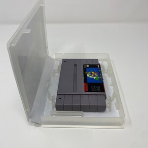 Super Nintendo or Super Famicom (PAL/JPN) Custom Game Cases. 100’s of game artworks available! Horizontal or Verical styles. Any Game! image 7