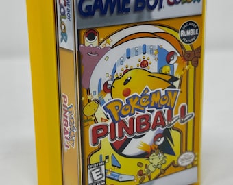 Custom Gameboy Color Rumble Cartridge Cassette Cases