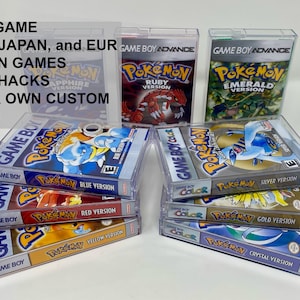 Custom Gameboy / Gameboy Color / Gameboy Advance, Cassette Cases