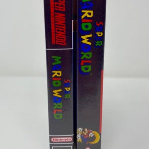 Super Nintendo or Super Famicom (PAL/JPN) Custom Game Cases. 100’s of game artworks available! Horizontal or Verical styles. Any Game! image 8