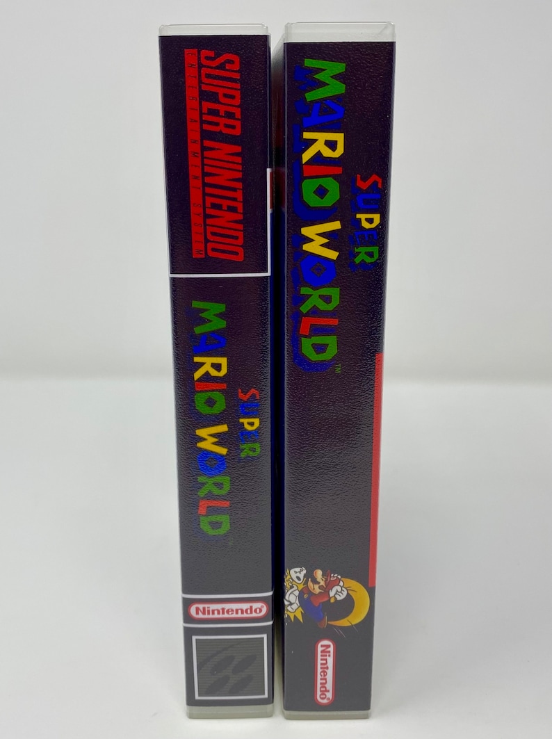 Super Nintendo or Super Famicom (PAL/JPN) Custom Game Cases. 100’s of game artworks available! Horizontal or Verical styles. Any Game! image 8