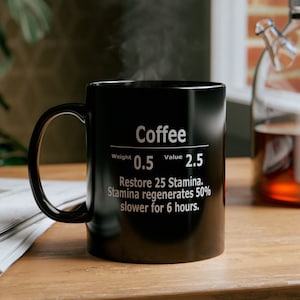 Coffee Mug 11 oz, gift for her, gift for him, humor gift, dnd gift, rpg mug