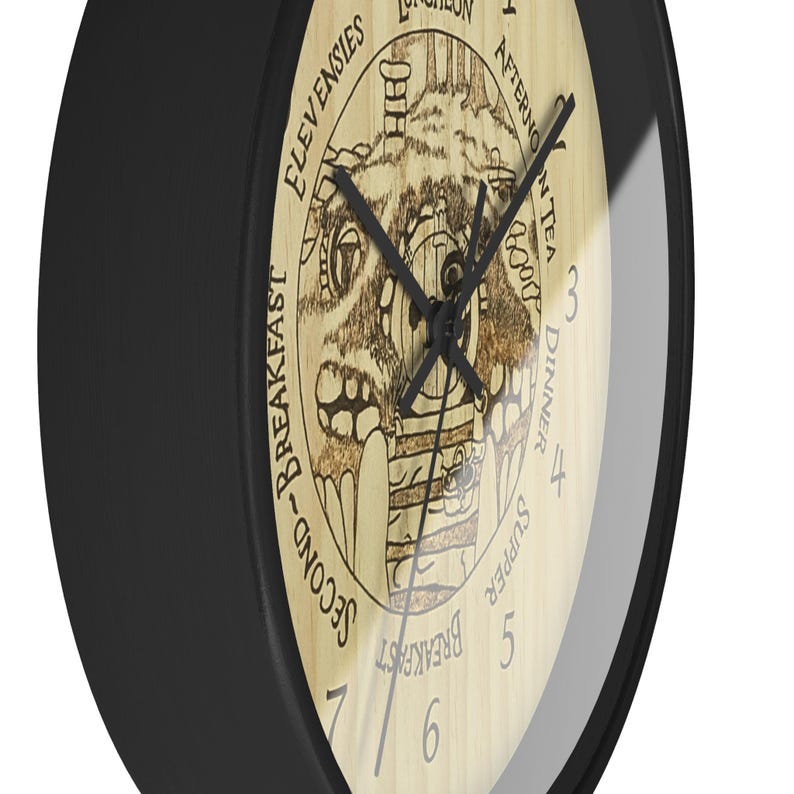 Hobbit Hole Wall Clock | LotR Wall Clock | LotR clock | lotr gift | gift for him | gift for her image 2