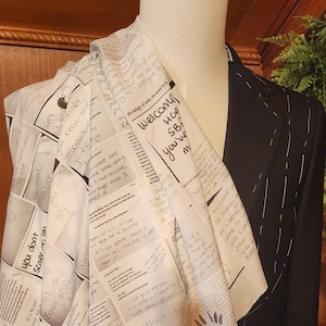 Bespoke Love Notes Suit Lining | Custom Handwritten Message & Signature | Wedding Gift for Groom | Personalized Tuxedo Interior Heirloom