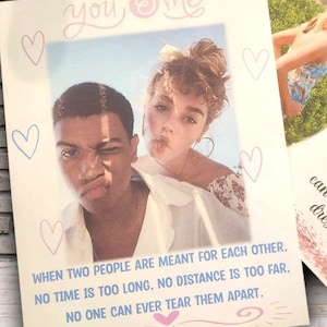 Afiche Tú y yo: papelería PERSONALIZABLE de tu esposa en prisión