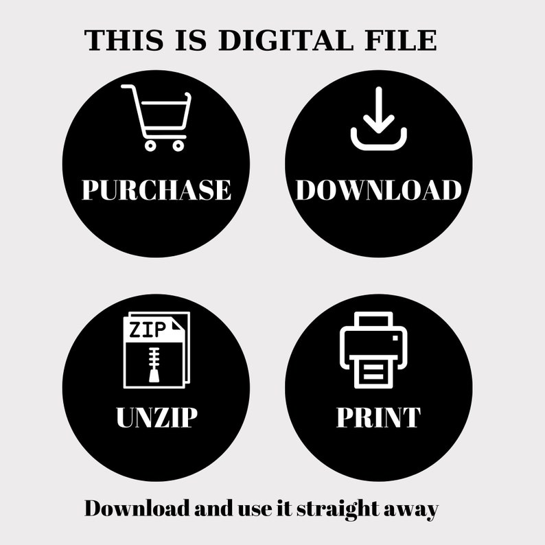 Printable 2024 Wall Calendar 2024 Wall Planner PDF Instant Etsy Canada