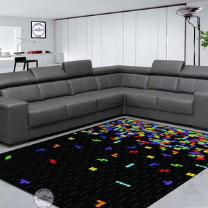 Arcade Rug, Game Rug, Game Screen Shot Rug, Style Rug, Digital Rug, Room Rug, Living Room Rug, Modern Rug, Popular Rug, Printed Rug