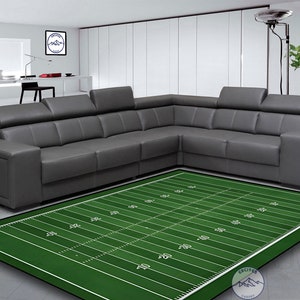 American Soccer Rug, Soccer Court Rug, Football Rug, Football Court Rug, Sport Rug, Room Rug, Modern Rug, Popular Rug, Printed Rug