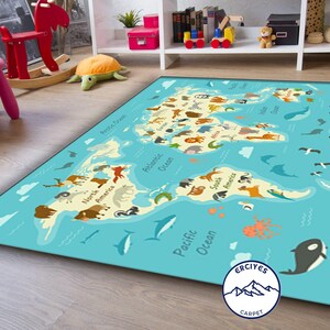 Kaarttapijt, vloerkleed kinderkamer, kindertapijt, babytapijt, kunsttapijt, abstract tapijt, stijltapijt, digitaal tapijt, modern tapijt, populair tapijt, bedrukt tapijt