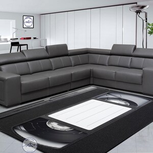 Video Tape Rug, Video Cassette Rug, Video Room Rug, Style Rug, Digital Rug, Room Rug, Living Room Rug, Modern Rug, Popular Rug, Printed Rug