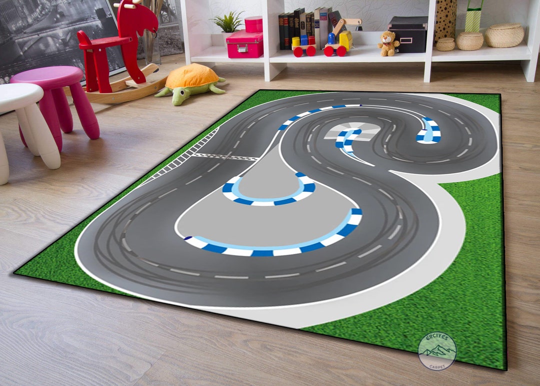 Race Rug, Race Game Mat, Game Mat, Race Mat, Race Gift, Game Mat Gift ...