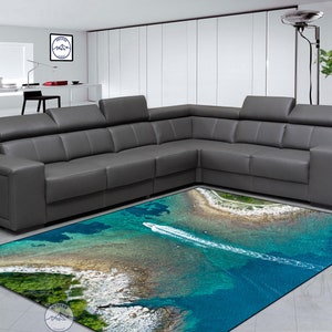 Speed Boat Rug, Boat Rug, Sea Rug, Nature Rug, Style Rug, Digital Rug, Room Rug, Living Room Rug, Modern Rug, Popular Rug, Printed Rug