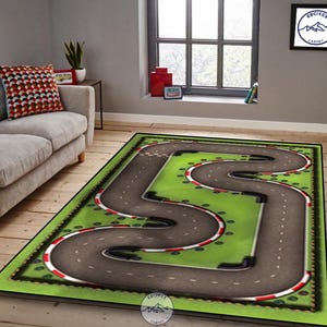 レースラグ、レースゲームマット、ゲームマット、レースマット、レースギフト、ゲームマットギフト、F1ラグ、カーゲームマット、ゲームラグ、ドライビングマット、子供部屋ラグ、子供ギフト
