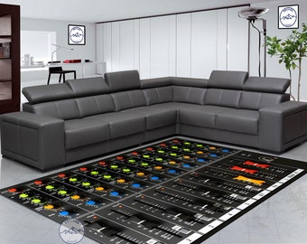 Music Mixer Rug, Music Rug, Dj Rug, Style Rug, Digital Rug, Room Rug, Living Room Rug, Modern Rug, Popular Rug, Printed Rug, Gift Rug