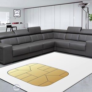 Tapete de cartão Sim, tapete de cartão de celular, tapete branco, tapete estilo, tapete digital, tapete de quarto, tapete de sala de estar, tapete moderno, tapete popular, tapete impresso