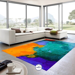 Mixed Color Rug, Canva Rug, Room Rug, Art Rug, Style Rug, Digital Rug, Abstract Rug, Living Room Rug, Modern Rug, Popular Rug, Printed Rug