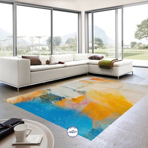 Canva Rug, Color Mixed Rug, Room Rug, Art Rug, Style Rug, Digital Rug, Abstract Rug, Living Room Rug, Modern Rug, Popular Rug, Printed Rug