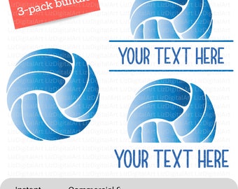 Svg de voleibol, monograma de voleibol, svg de equipo de voleibol, paquete de svg de voleibol, diseño de camiseta de equipo de voleibol, svg de deportes, png pdf eps