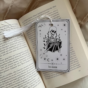 Tarot Karte als Lesezeichen