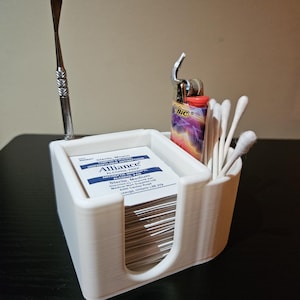 Alcohol Swab Holder | Cotton Swab Holder | Q Tip Holder | Dab Station | Pokey Holder | Smokers Essential