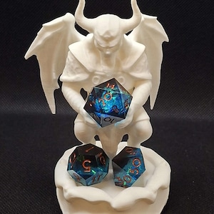 Demon Dice Guardian | 3D Printed Dice Holder for DnD & TTRPG Players