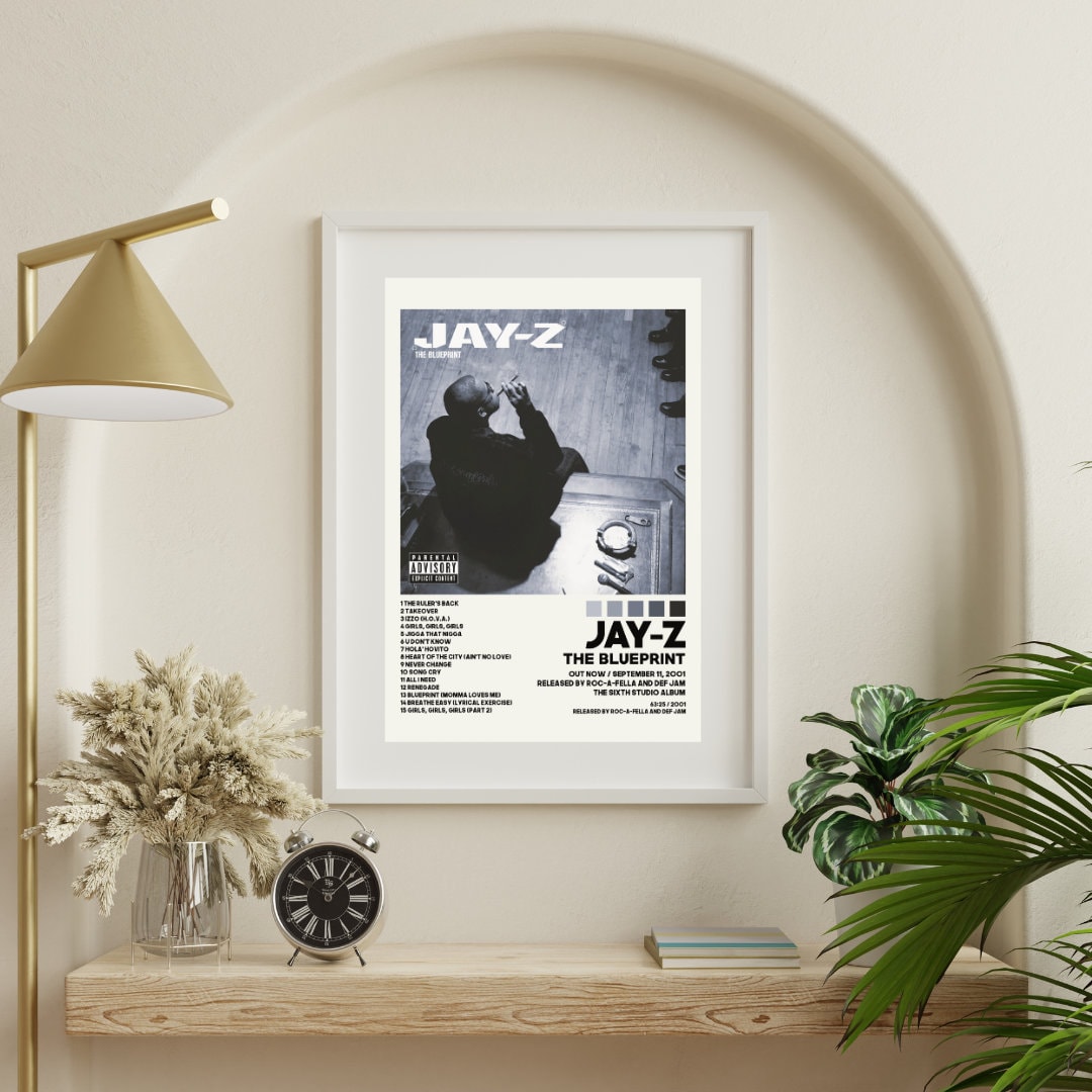 Frame the Blueprint アルバムセット Jay-Z - The Blueprint LP Cover Limited Signature Edition