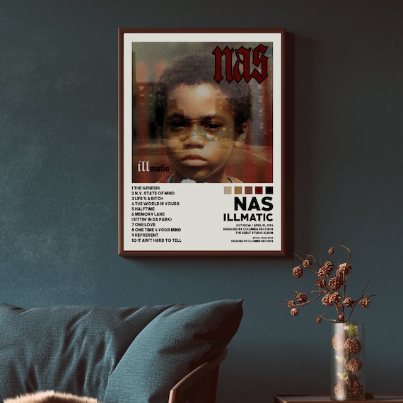 Nas - Illmatic - Album Poster - Etsy