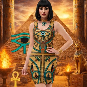 gold dress egypt Tailored Shirt Dress | Buy Dress Amandine main image 0