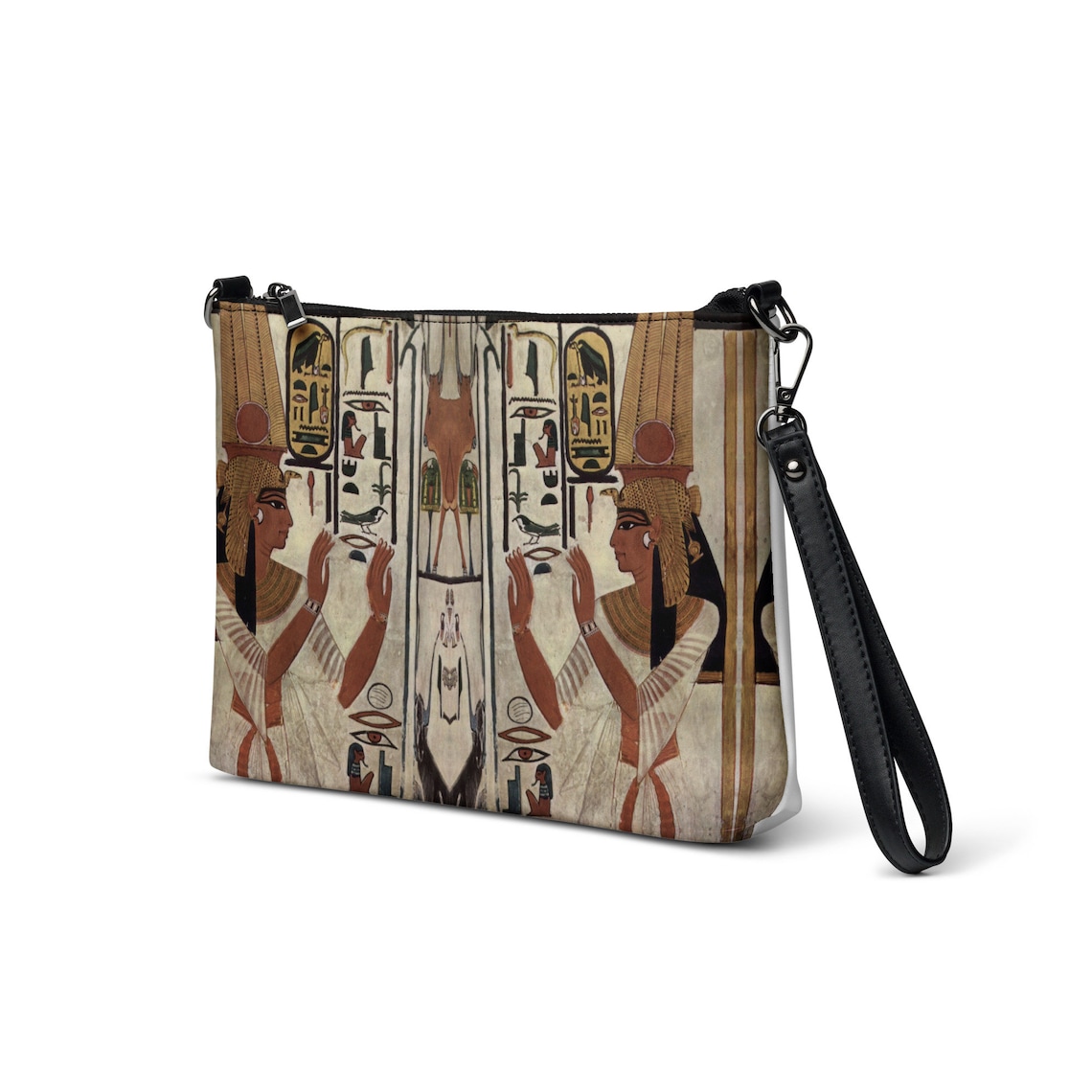 Queen Cleopatra Purse, Egyptian Crossbody Bag, Women's Egypt Purses