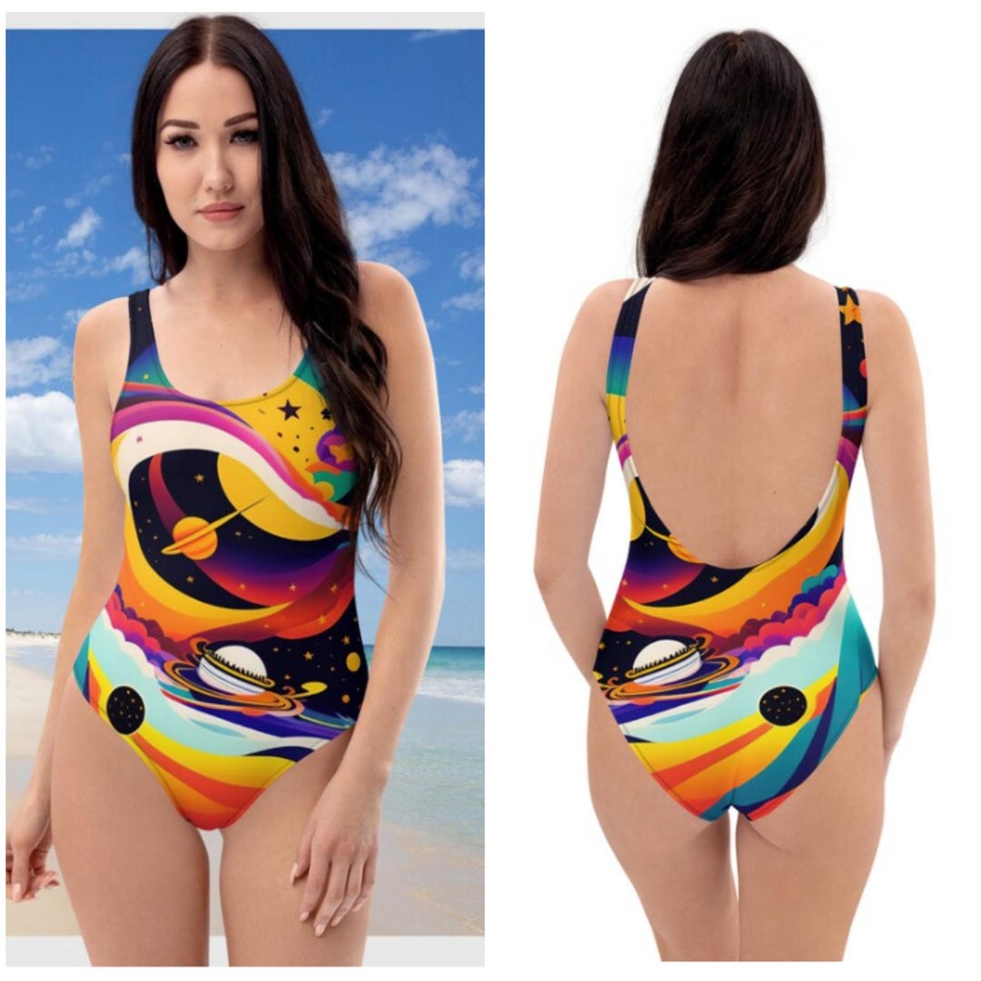 Galaxy Gazing Swim Dress