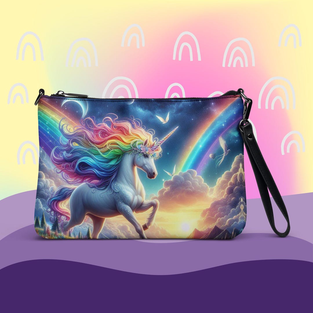 Magical Unicorn Heart Handbag
