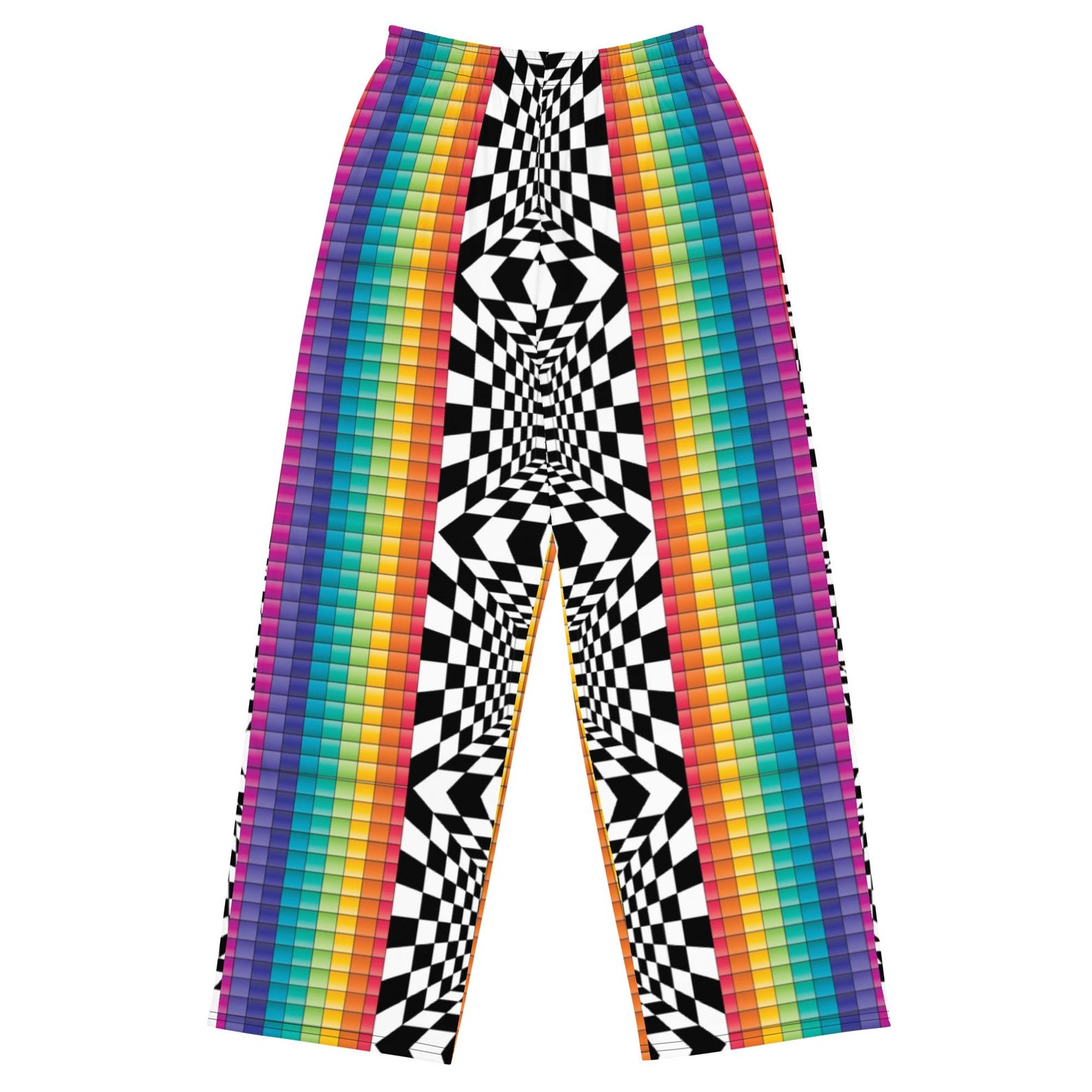 Rainbow Rhapsody - Wide Leg Pants with Pockets main image 0