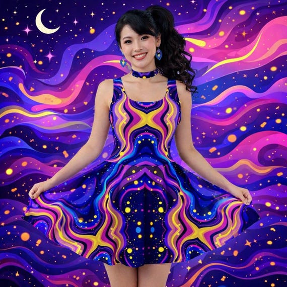 Robe Gymboree Cosmic Club Pour Fille 18-24 Mois - Jupe Tulle étoilée Multicolore - Neuve Avec étiquette