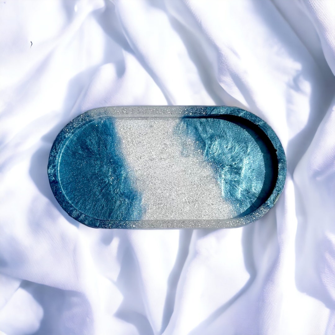 Jewelry Tray Resin Jewelry Tray Multipurpose Tray Etsy