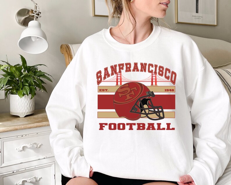 Chemise Vintage San Francisco 49ers NFL Taille L Marque Nutmeg | Occasion